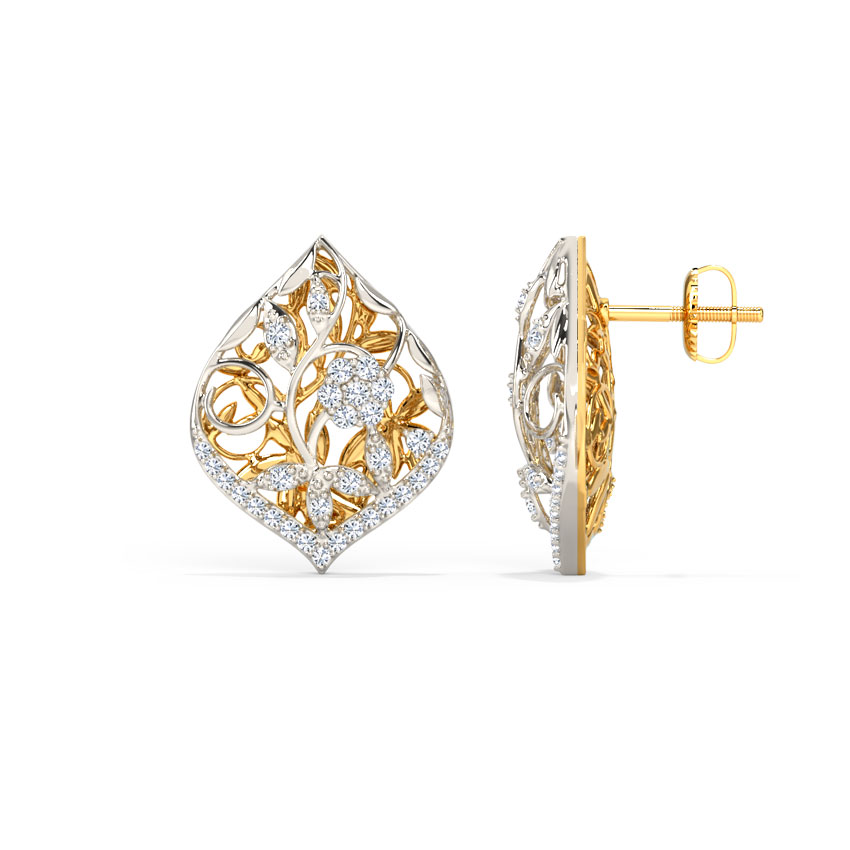Parisa Diamond Stud Earrings Parisa Diamond Stud Earrings
