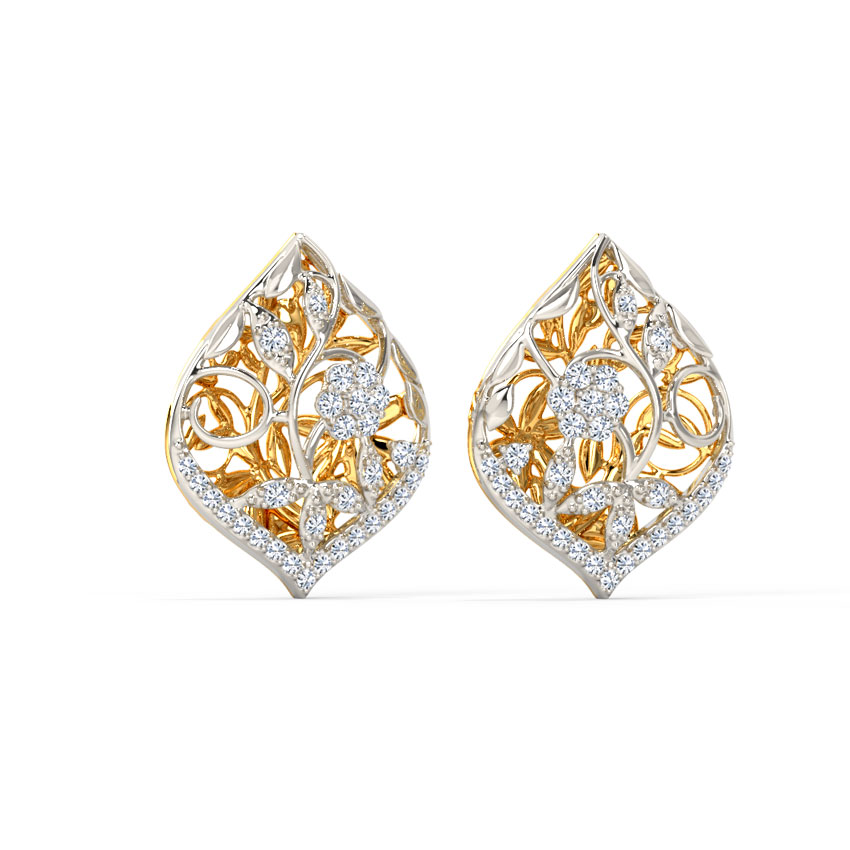 Parisa Diamond Stud Earrings Parisa Diamond Stud Earrings