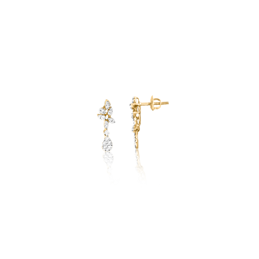 Sprinkle Diamond Drop Earrings
