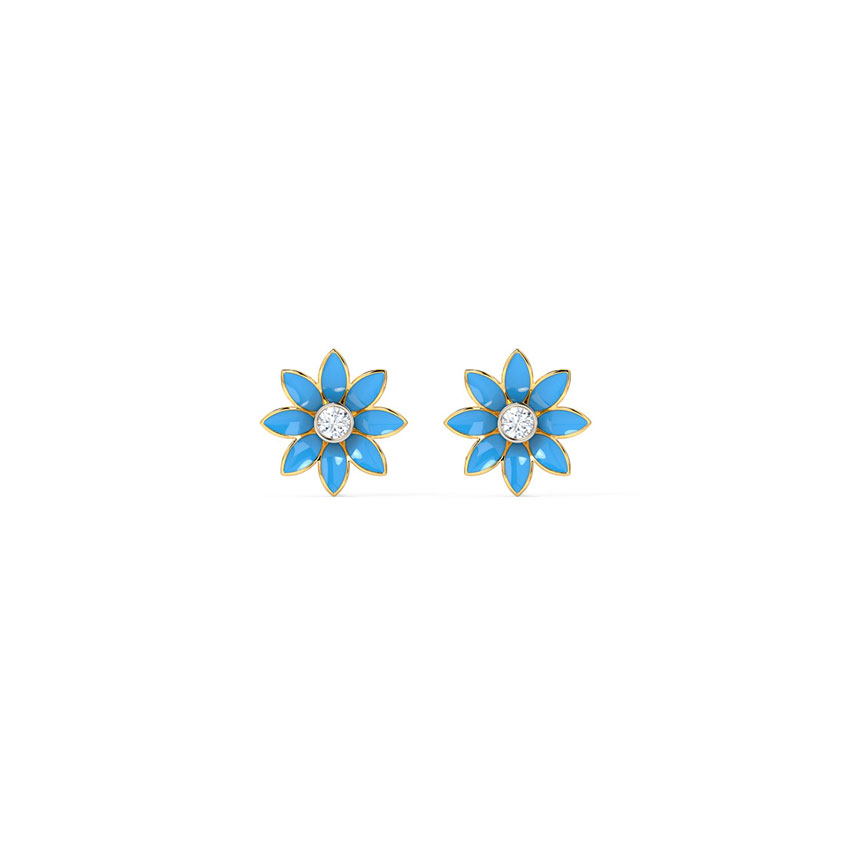 Daisy Detachable Diamond Stud Earrings