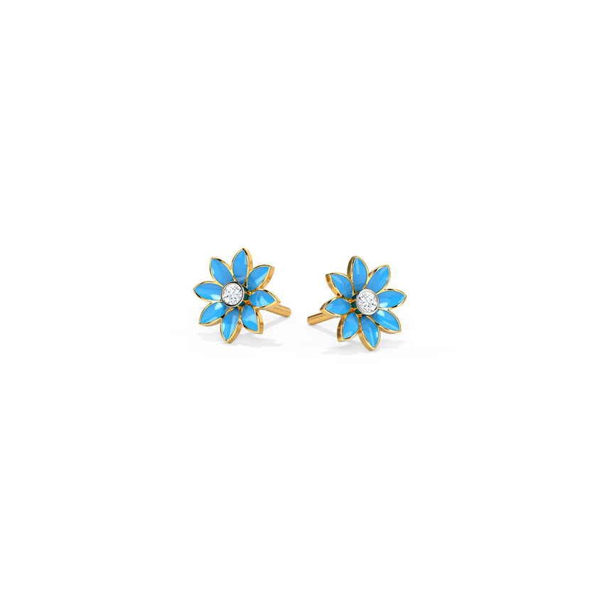 Daisy Detachable Diamond Stud Earrings