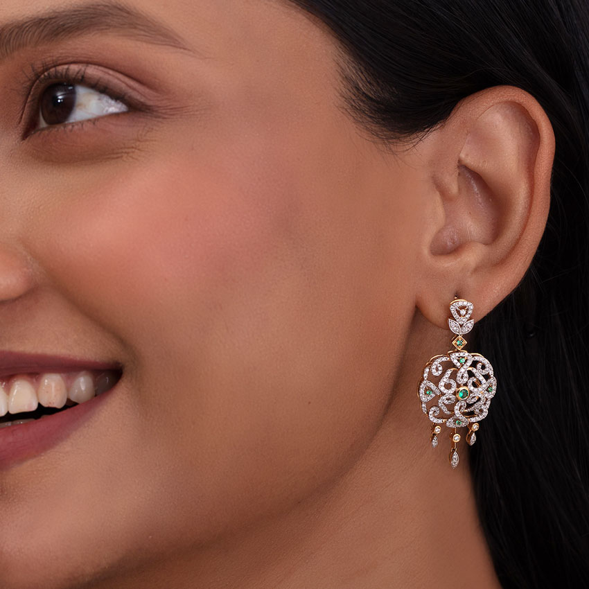 Shirin Gemstone Drop Earrings