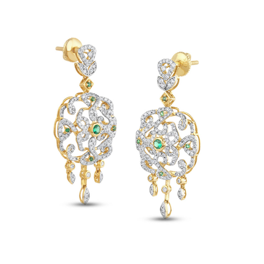 Shirin Gemstone Drop Earrings