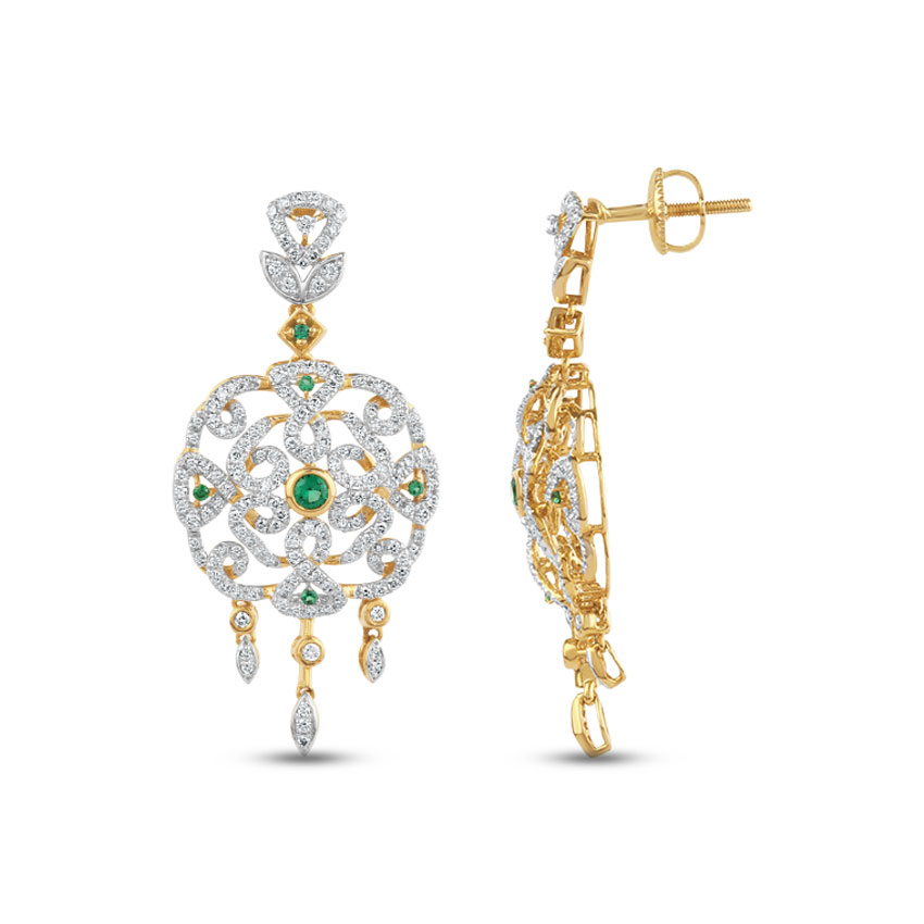 Shirin Gemstone Drop Earrings