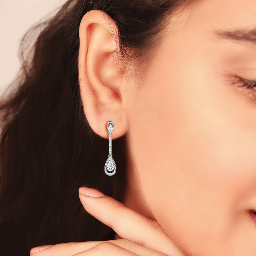 Luna Diamond Drop Earrings Luna Diamond Drop Earrings