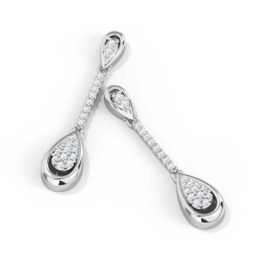 Luna Diamond Drop Earrings Luna Diamond Drop Earrings