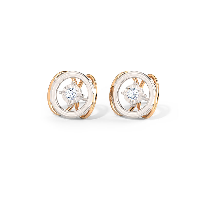 Glory Miracle Plate Stud Earrings