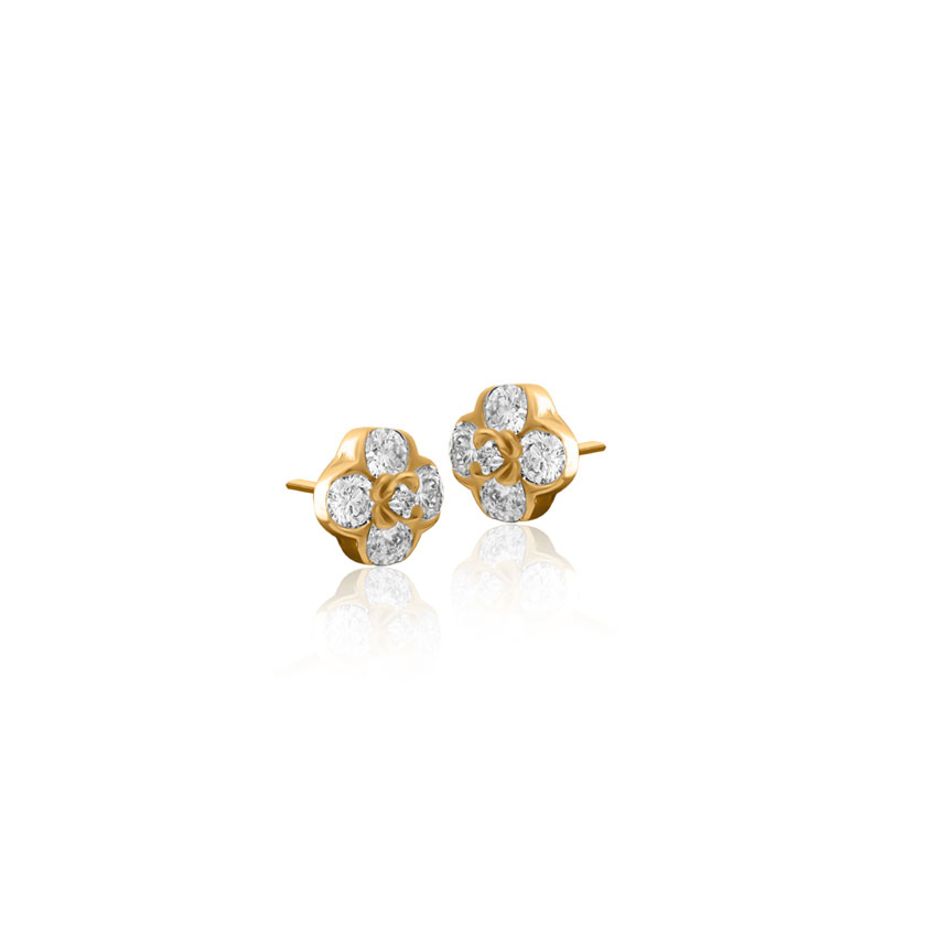 Alina Cute Diamond Stud Earrings Alina Cute Diamond Stud Earrings