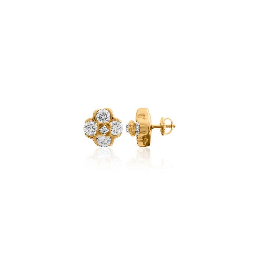 Alina Cute Diamond Stud Earrings Alina Cute Diamond Stud Earrings