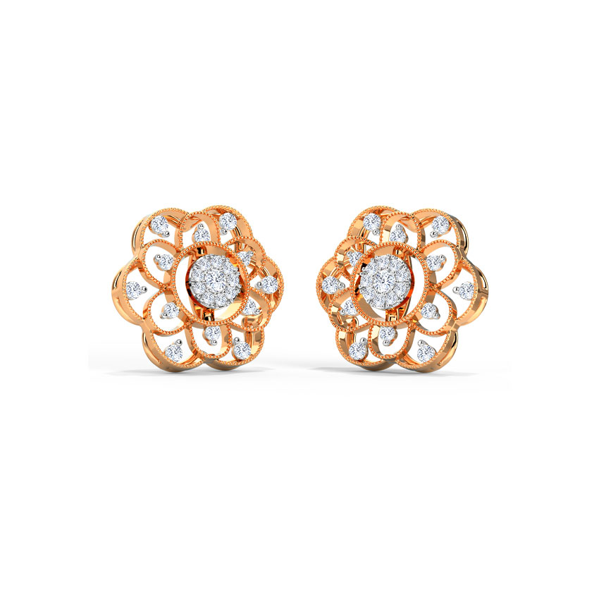 Primrose Sparkle Stud Earrings