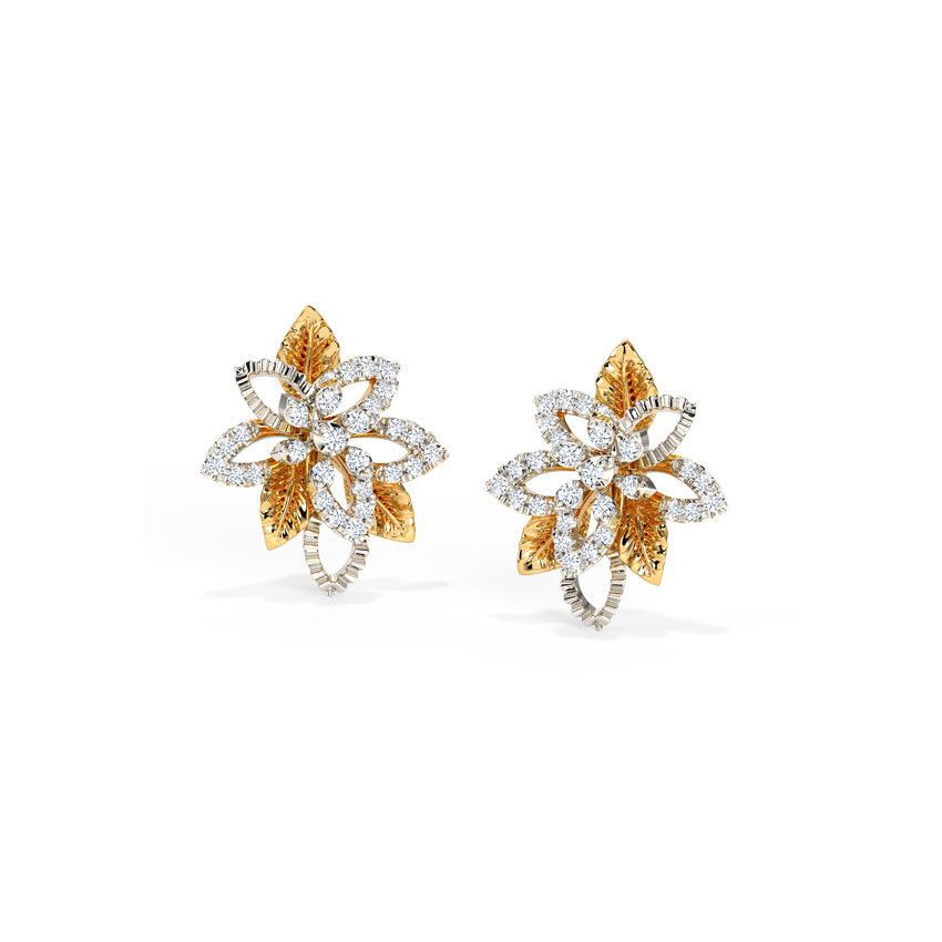 Dazzling Bloom Stud Earrings