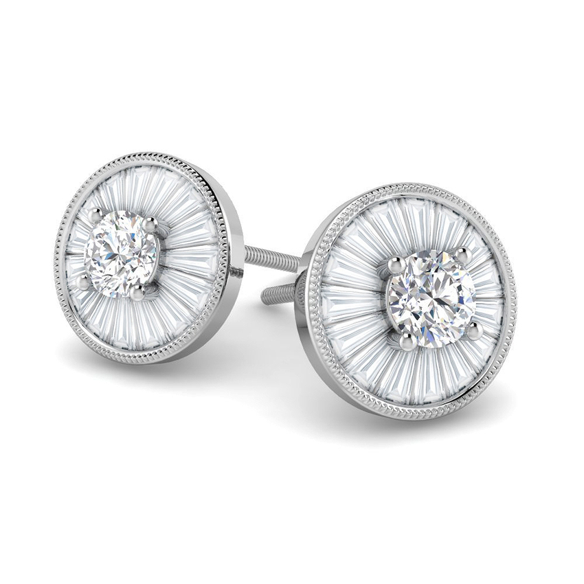 Seeds of Dreams Diamond Stud Earrings