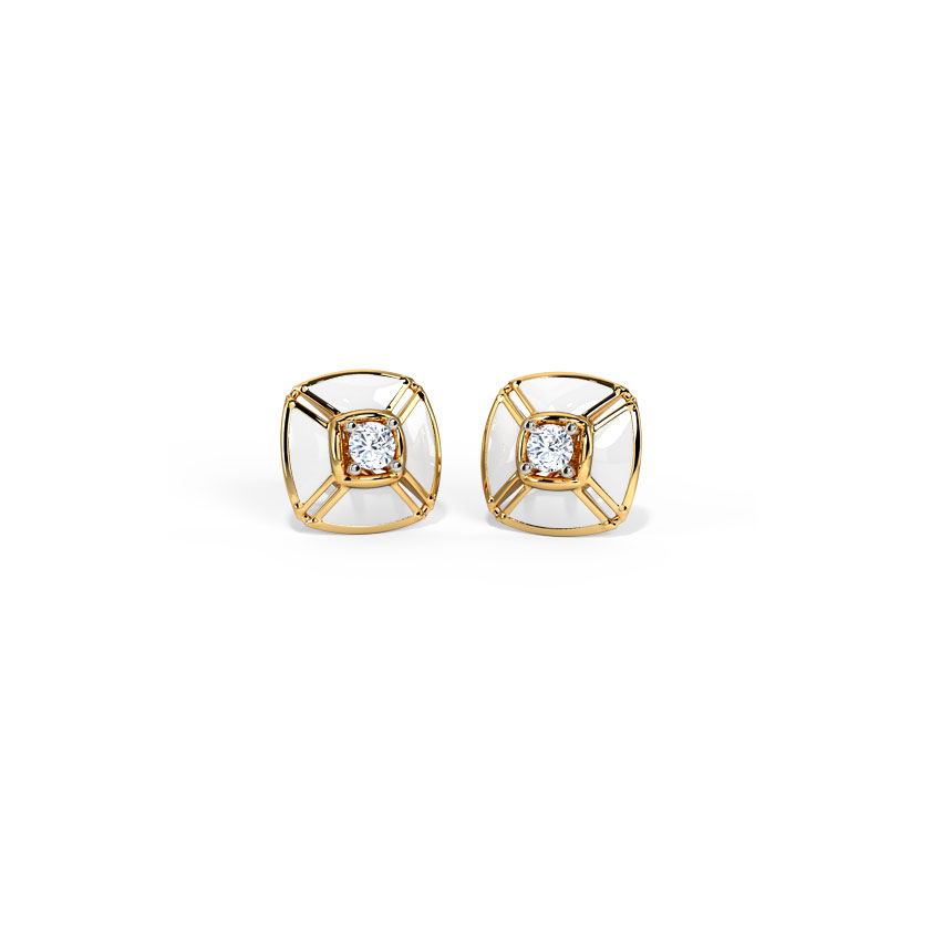 Elegant Quad Stud Earrings
