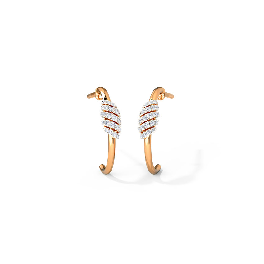 Intertwined Hoop Earrings