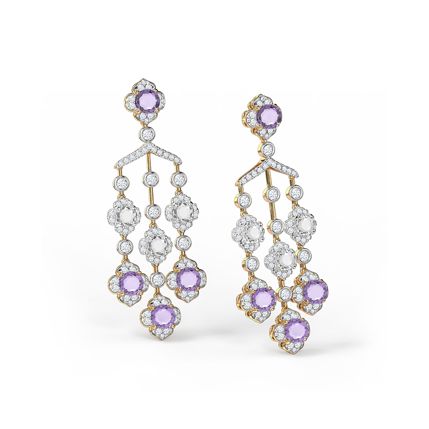 Grandeur Gemstone Drop Earrings Grandeur Gemstone Drop Earrings