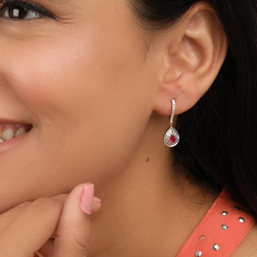 Valerie Pleasing Gemstone Drop Earrings