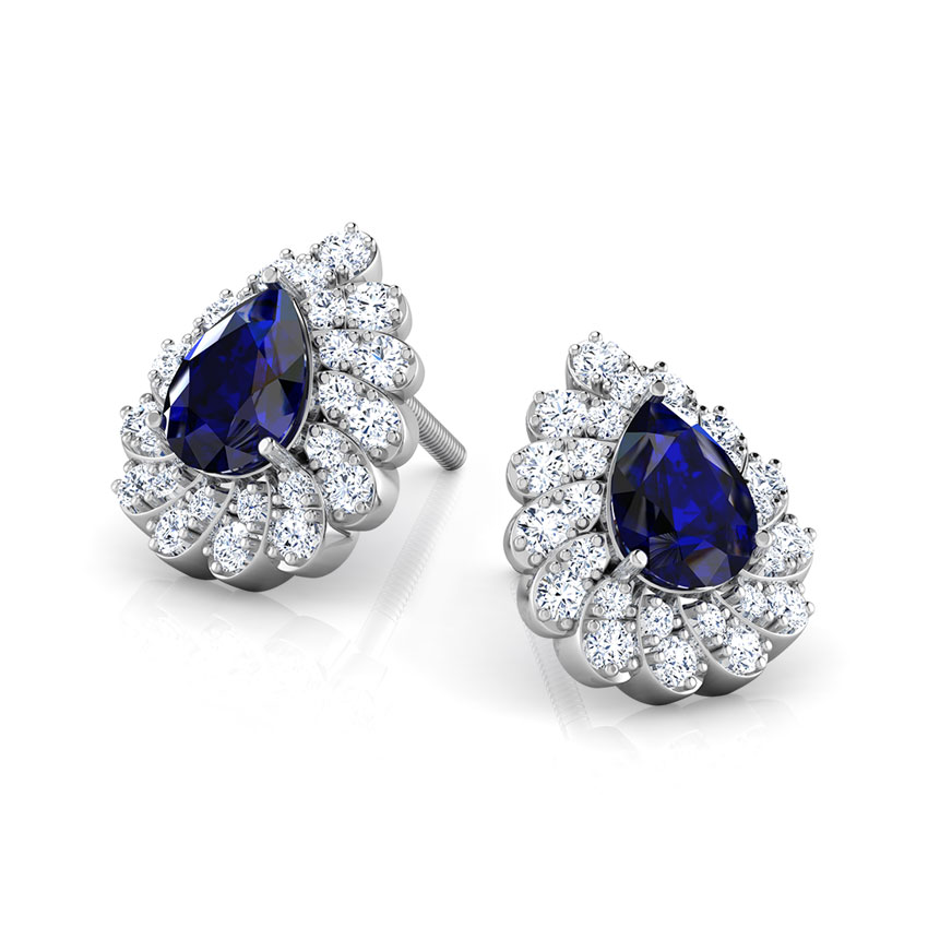 Erin Azure Gemstone Stud Earrings Erin Azure Gemstone Stud Earrings
