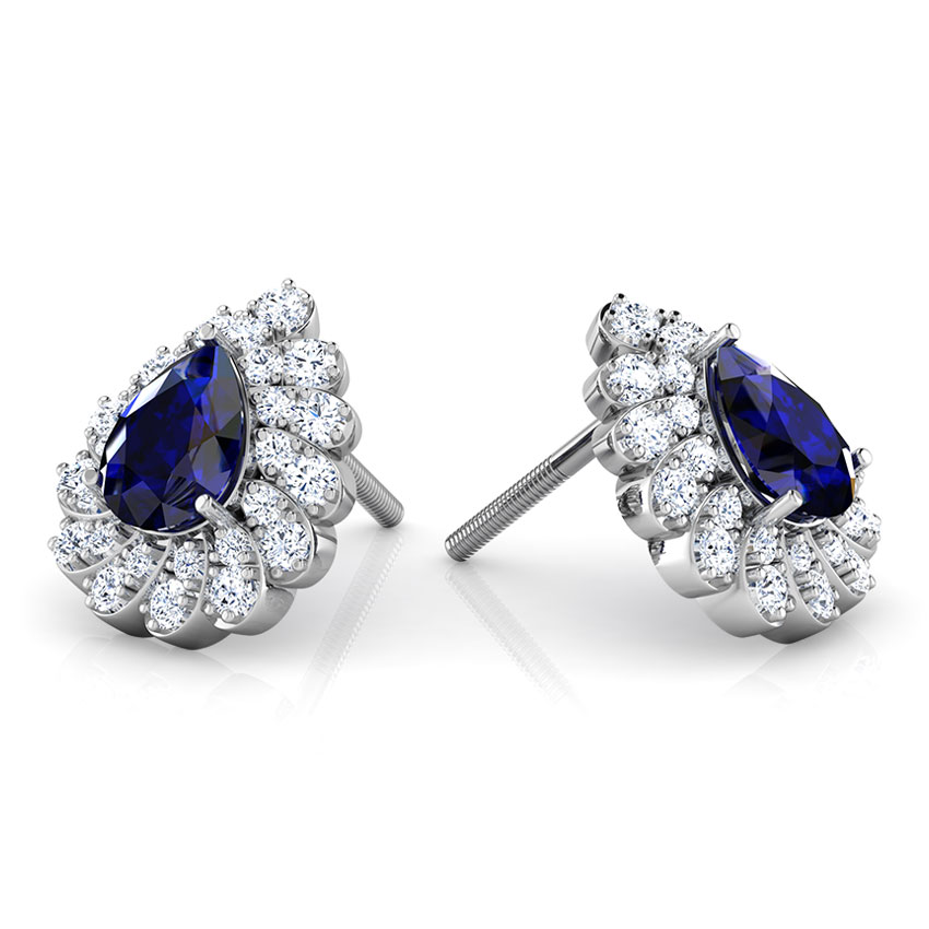 Erin Azure Gemstone Stud Earrings Erin Azure Gemstone Stud Earrings