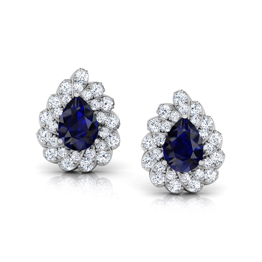 Erin Azure Gemstone Stud Earrings Erin Azure Gemstone Stud Earrings