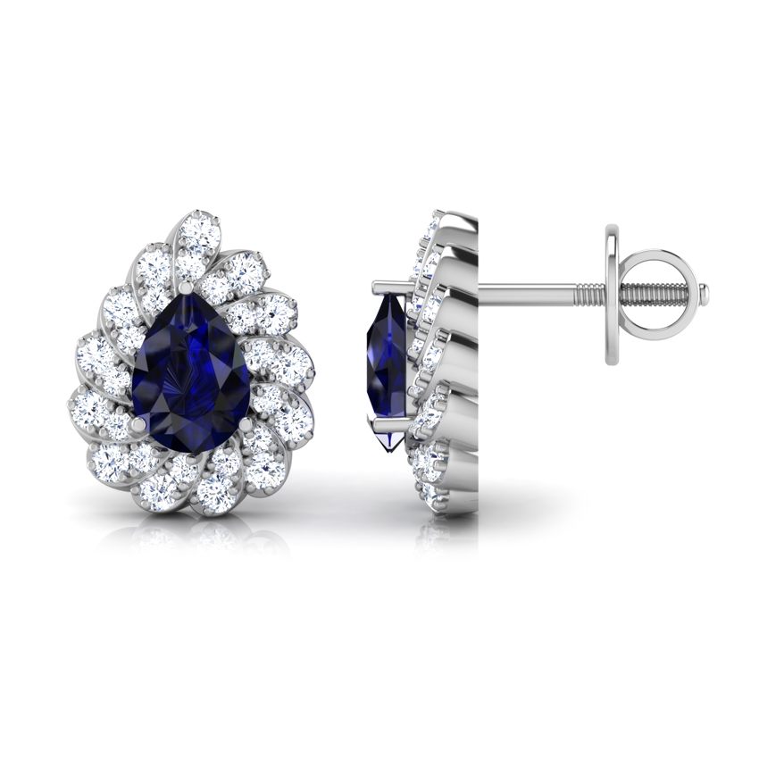 Erin Azure Gemstone Stud Earrings Erin Azure Gemstone Stud Earrings