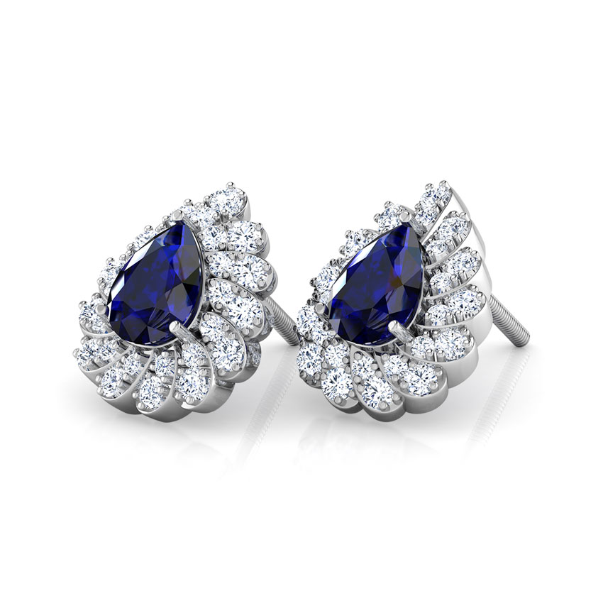 Erin Azure Stud Earrings