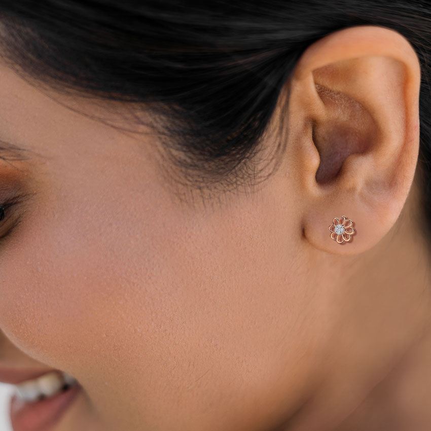 Cosmos Diamond Stud Earrings Cosmos Diamond Stud Earrings