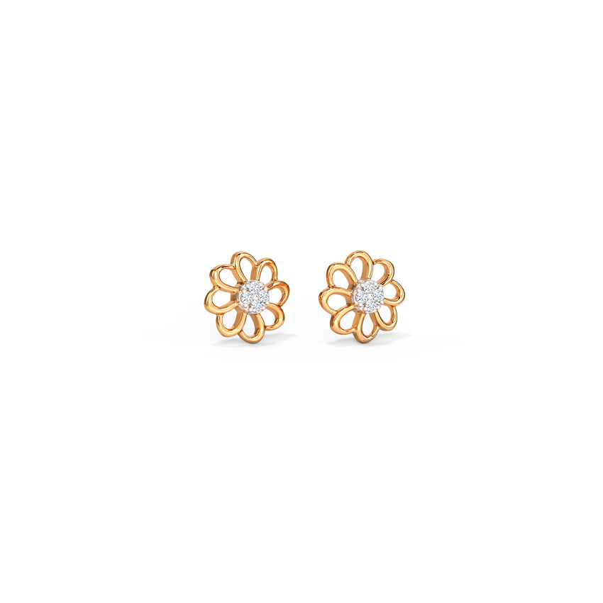 Cosmos Diamond Stud Earrings Cosmos Diamond Stud Earrings