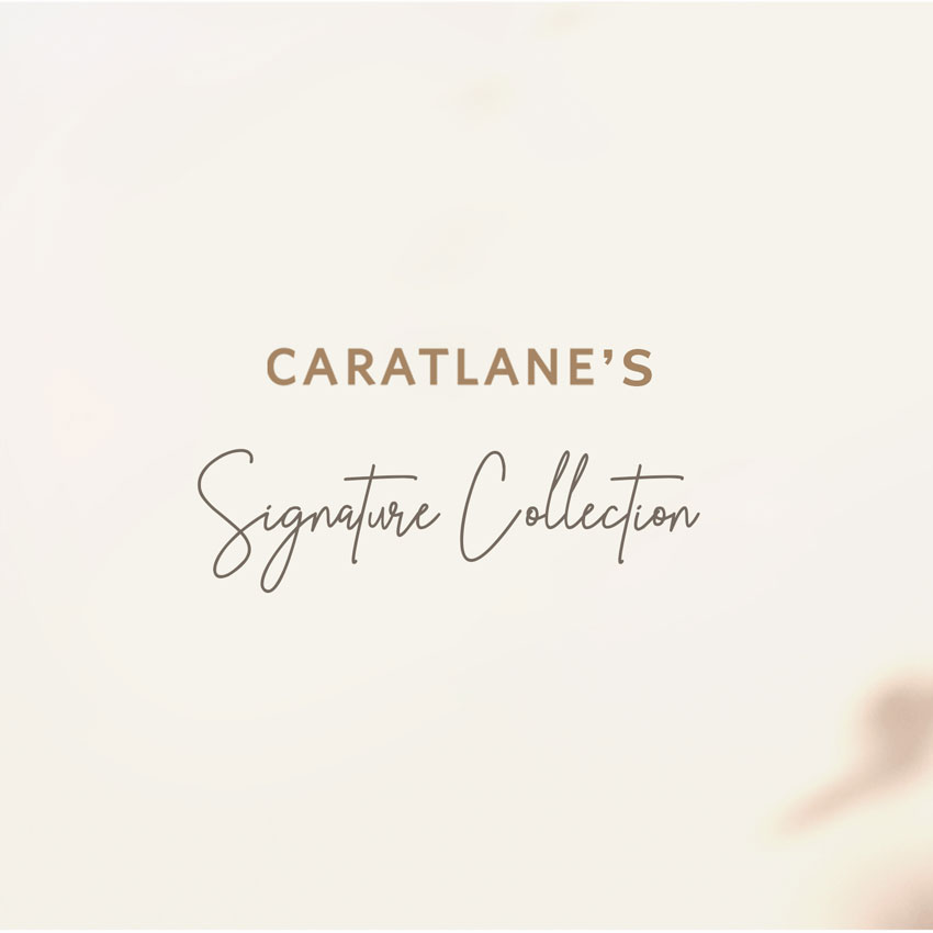 Golden Diamond Hoop Earrings