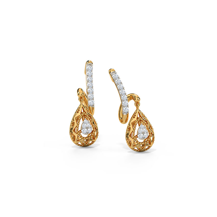 Delightful Diamond Drop Earrings Delightful Diamond Drop Earrings