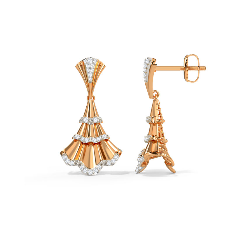 Lea Diamond Drop Earrings Lea Diamond Drop Earrings