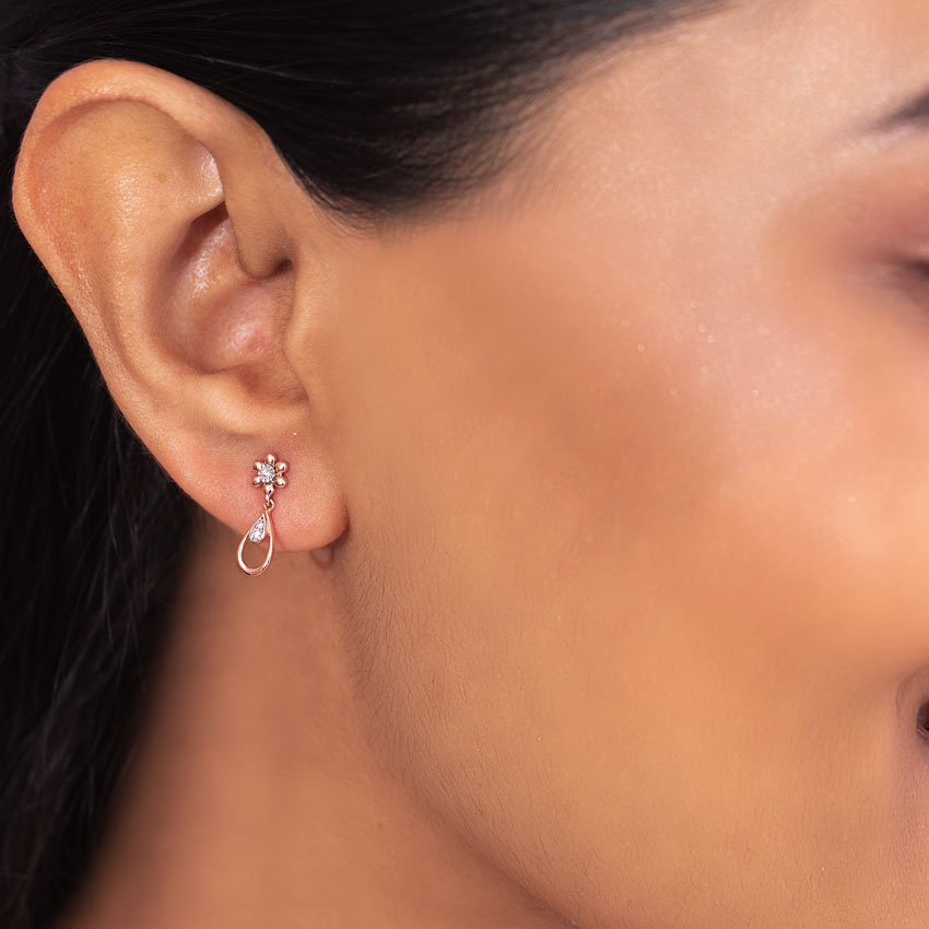 Sophia Diamond Drop Earrings