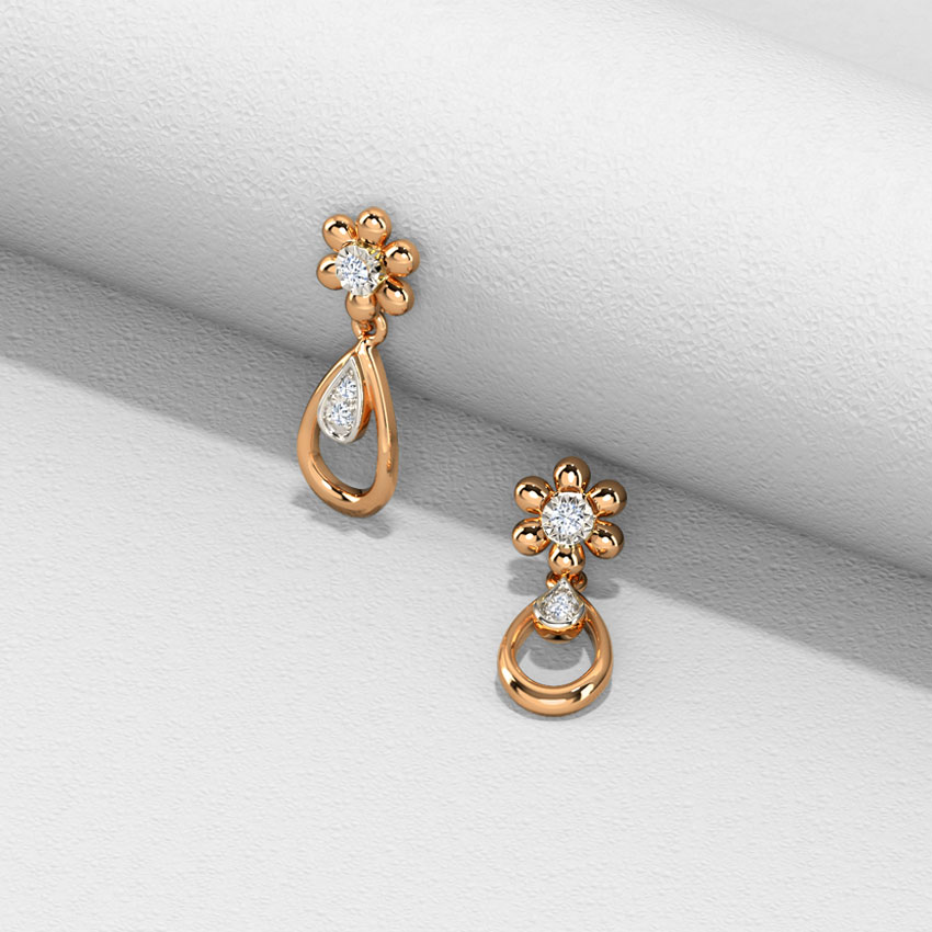 Sophia Diamond Drop Earrings