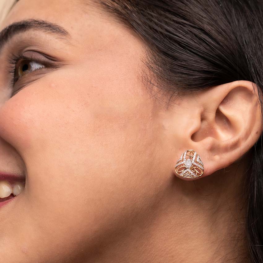 Tiam Diamond Stud Earrings Tiam Diamond Stud Earrings