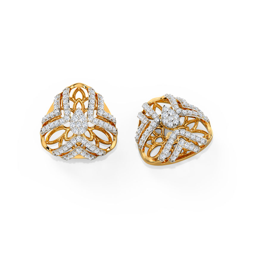 Tiam Diamond Stud Earrings Tiam Diamond Stud Earrings