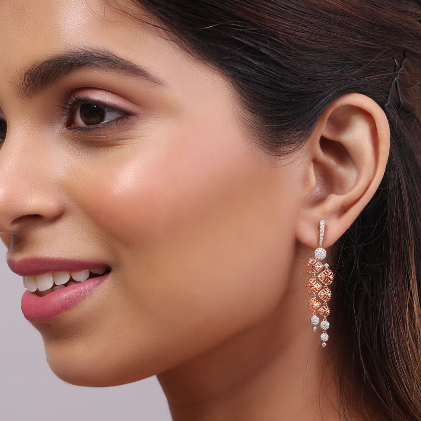 Sadira Diamond Drop Earrings Sadira Diamond Drop Earrings