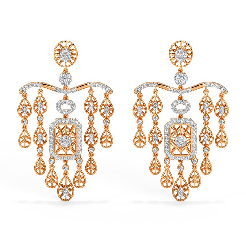 Rana Diamond Drop Earrings