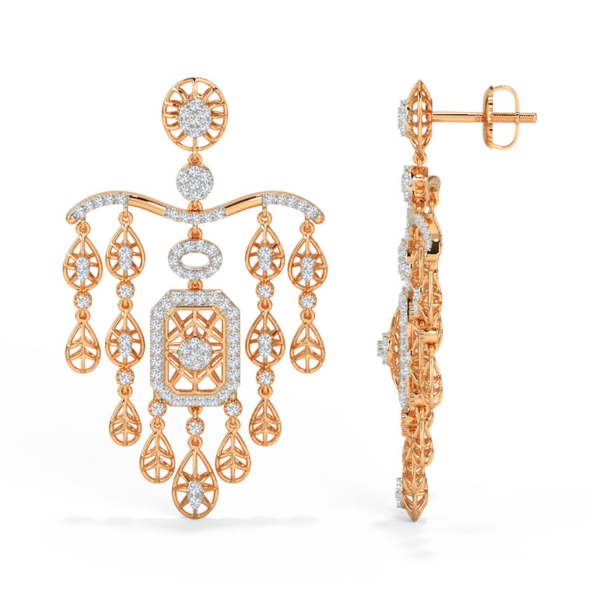 Rana Diamond Drop Earrings