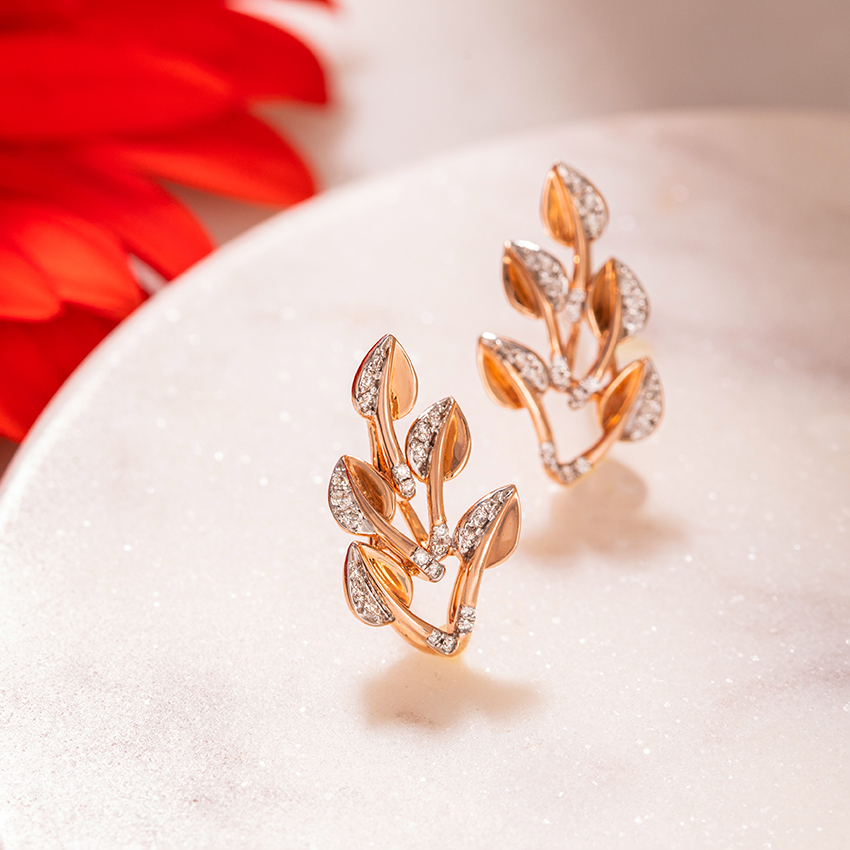 Kailan Diamond Stud Earrings Kailan Diamond Stud Earrings
