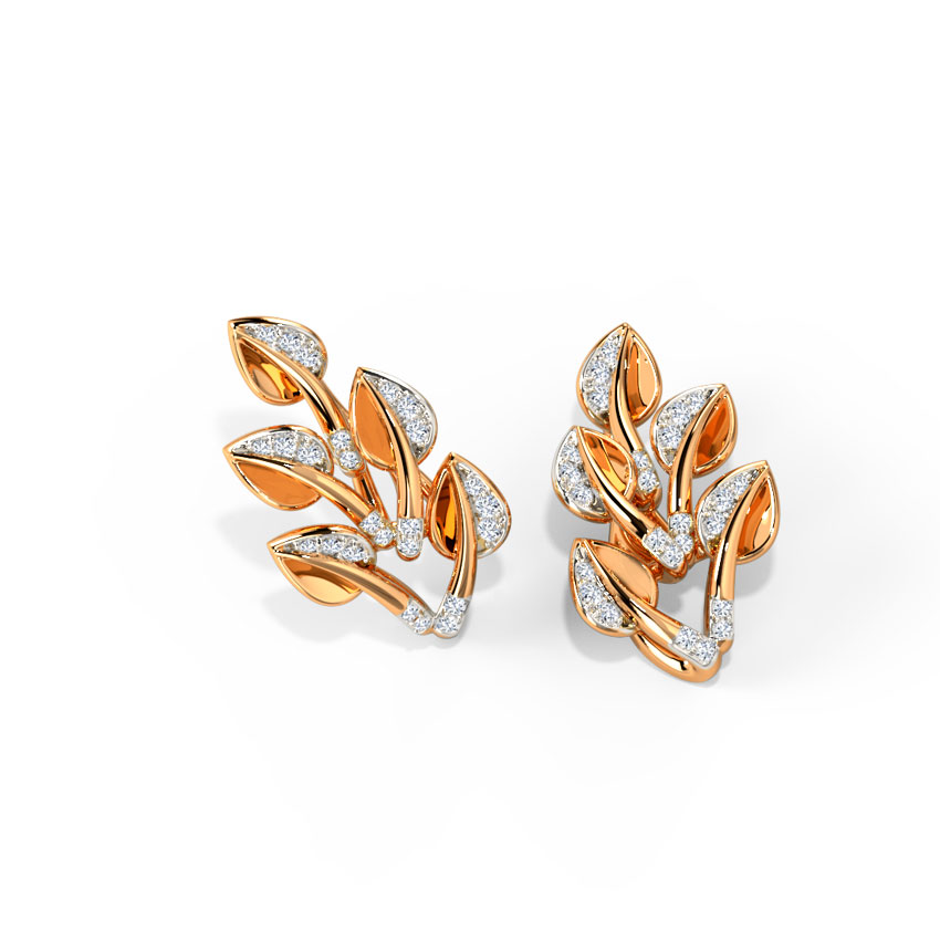 Kailan Diamond Stud Earrings Kailan Diamond Stud Earrings