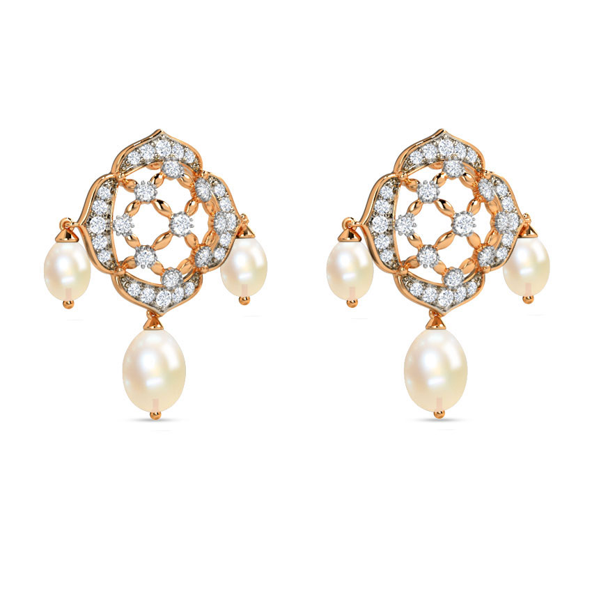 Arsia Pearl Drop Earrings