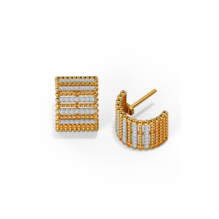 Lindsey Diamond Hoop Earrings Lindsey Diamond Hoop Earrings