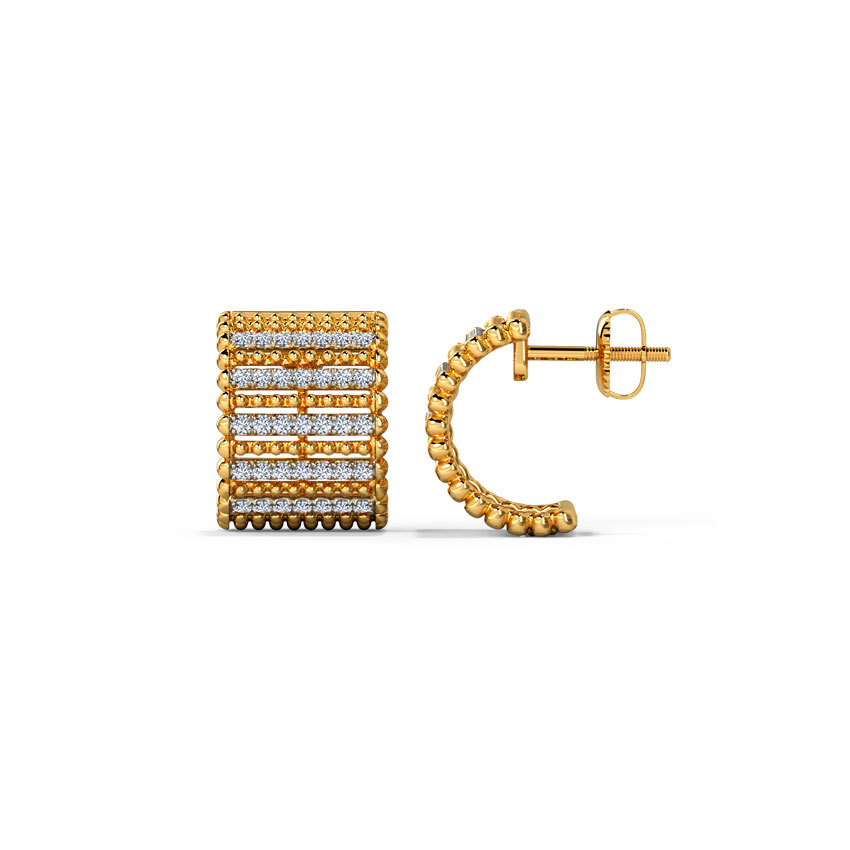 Lindsey Diamond Hoop Earrings Lindsey Diamond Hoop Earrings