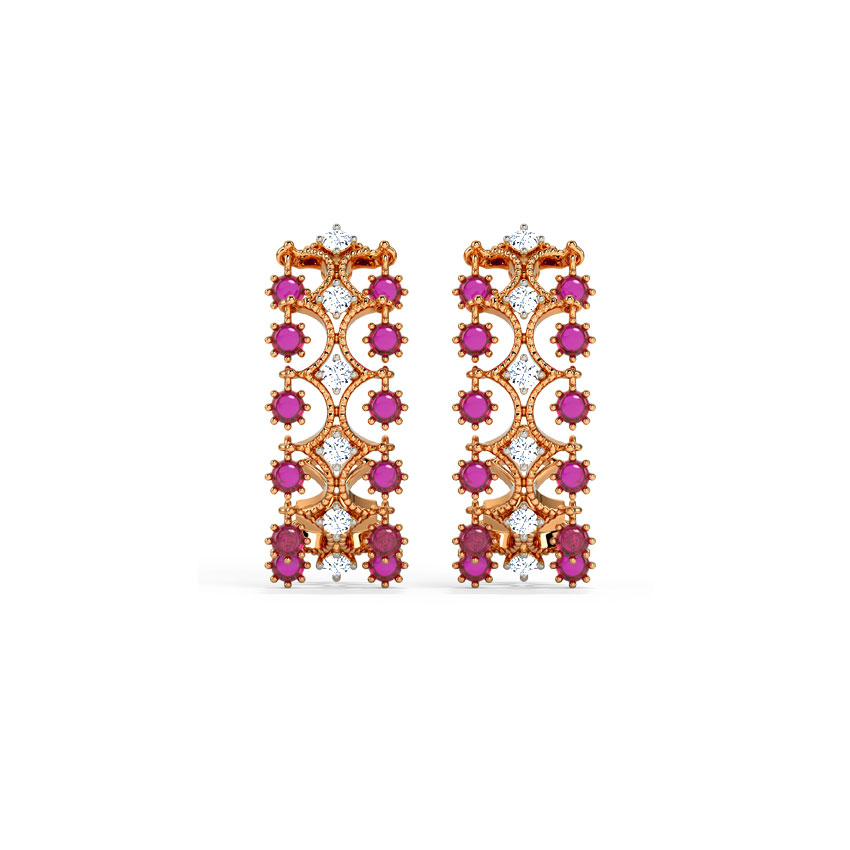 Maeve Diamond Hoop Earrings Maeve Diamond Hoop Earrings