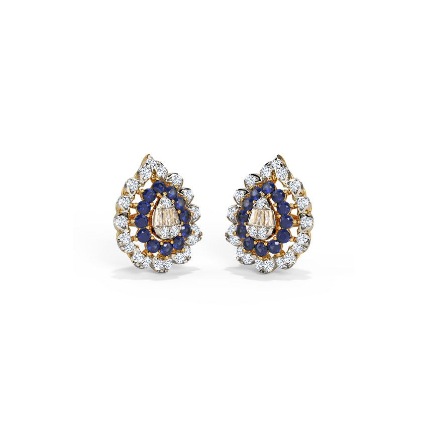 Zila Gemstone Stud Earrings