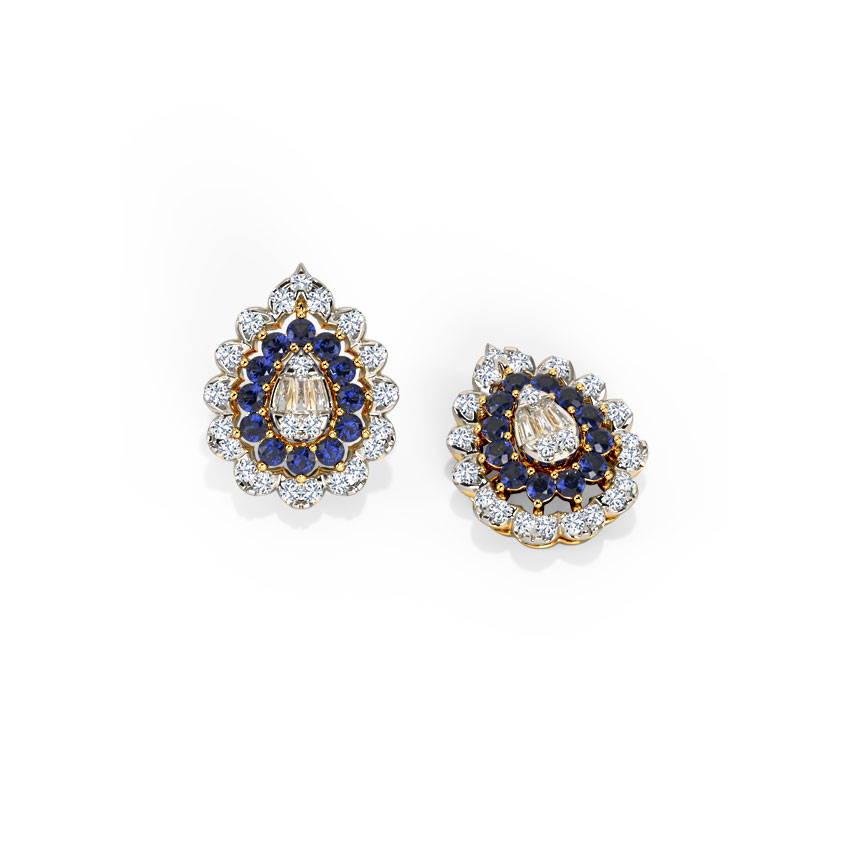 Zila Gemstone Stud Earrings