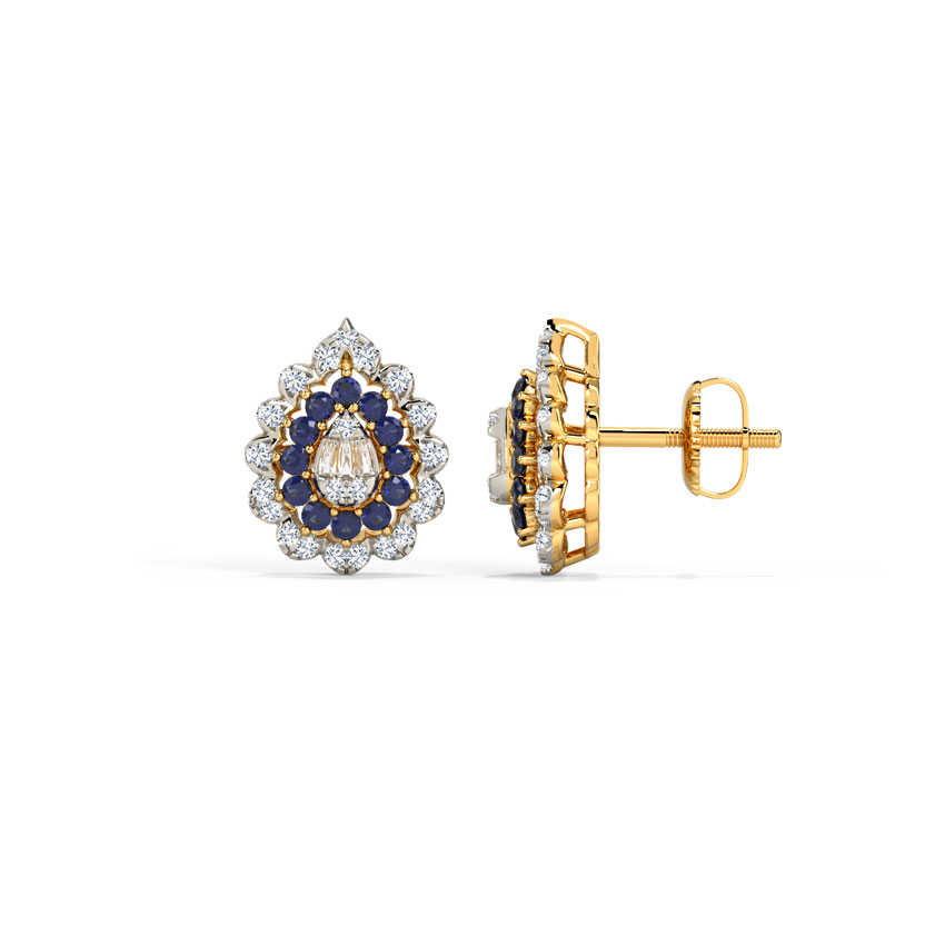 Zila Gemstone Stud Earrings