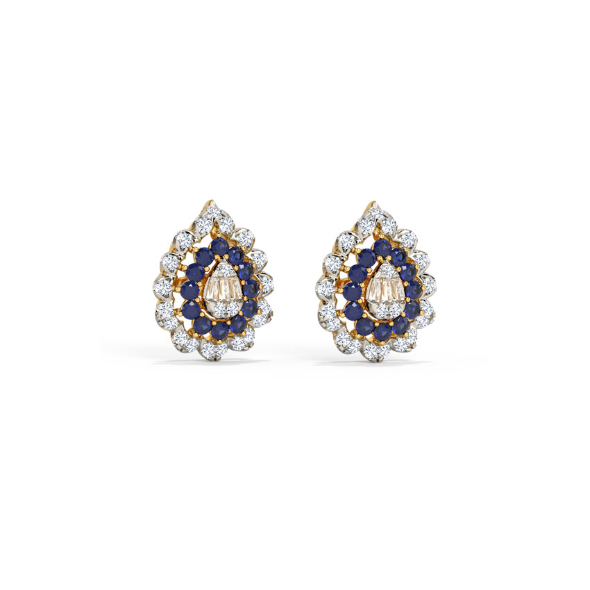 Zila Gemstone Stud Earrings