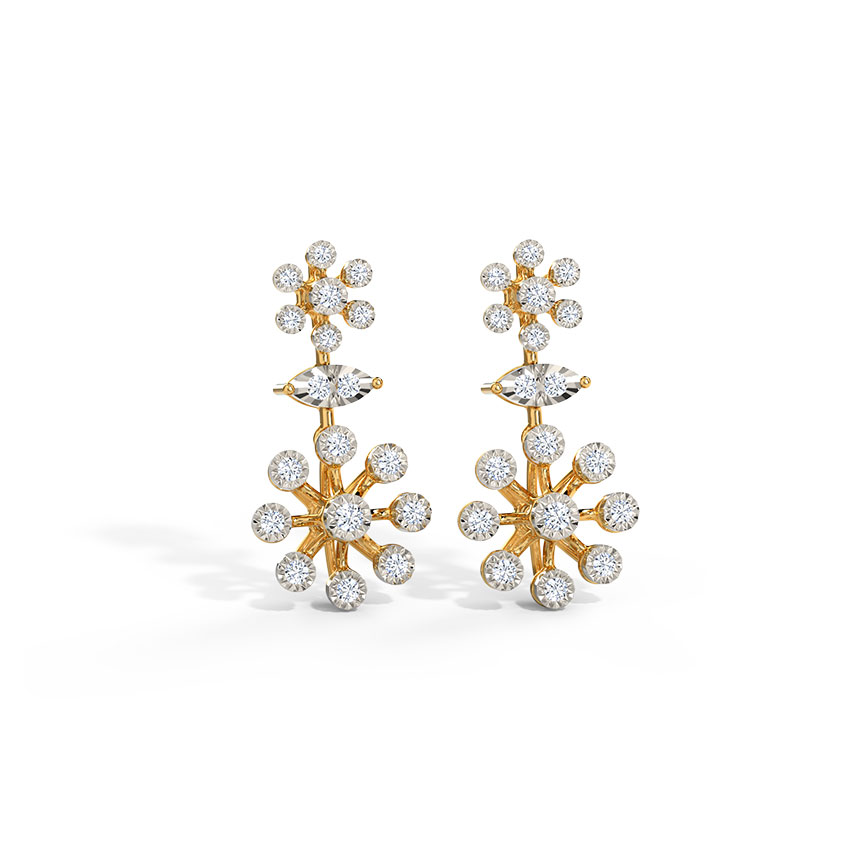 Arina Diamond Drop Earrings Arina Diamond Drop Earrings