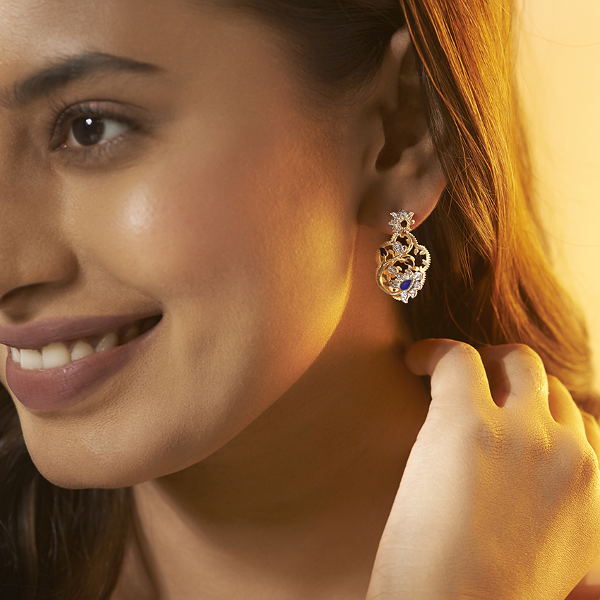 Kavelia Diamond Drop Earrings Kavelia Diamond Drop Earrings