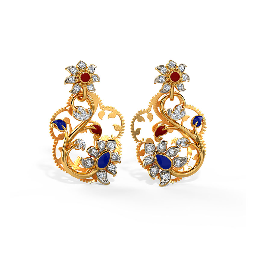 Kavelia Diamond Drop Earrings Kavelia Diamond Drop Earrings